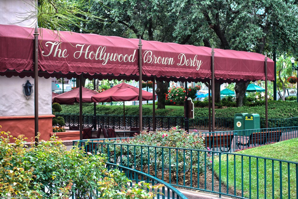 The Hollywood Brown Derby is found in Hollywood Studios