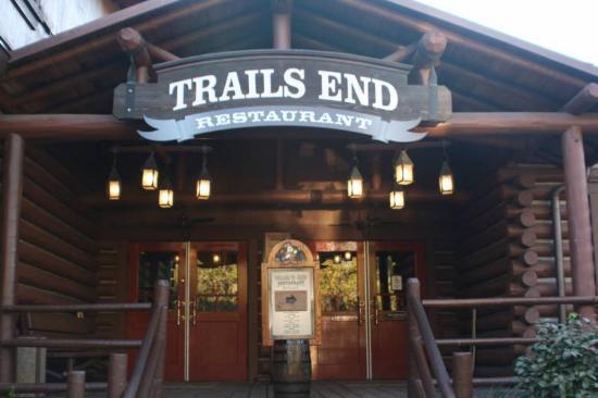 Trails End Restaurant sign