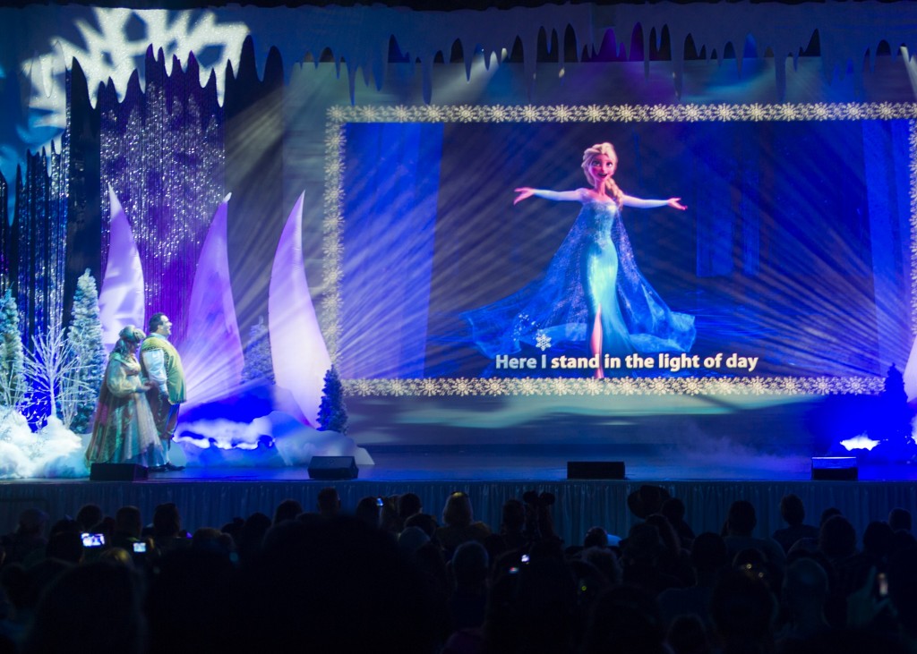 “For The First Time in Forever: A ‘Frozen’ Sing-Along Celebration”  at Disney's Hollywood Studios - Photo by Charlie Champagne