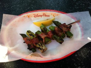 Safari Skewer- Bacon wrapped asparagus  