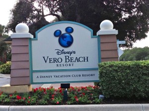 Disney's Vero Beach Entrance.