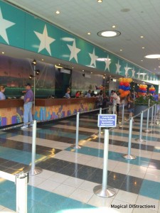 All-Star Movies Check-In Counter
