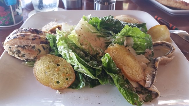 Upcountry Romaine Caesar Salad with Chicken -$16