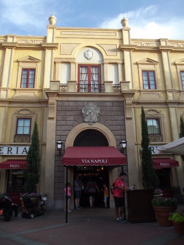 Via Napoli in Italy Pavilion at Epcot-Picture by Lisa McBride