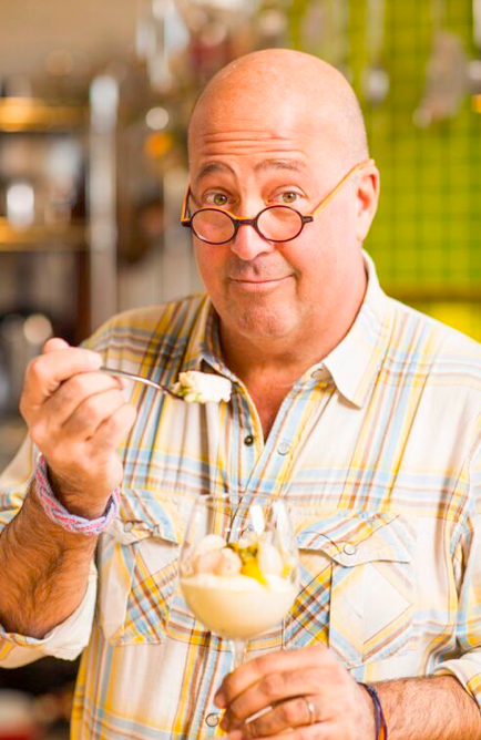 Andrew Zimmern (host of the Travel Channel’s “Bizarre Foods”)