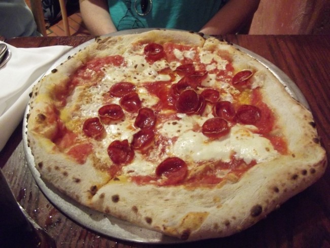 Via Napoli Pepperoni Pizza-Photo Credit Lisa McBride