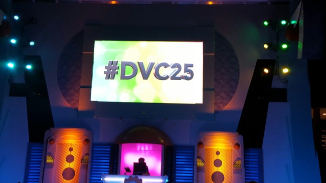 The DJ Booth at the Dance Party for the DVC 25 and Beyond Bash