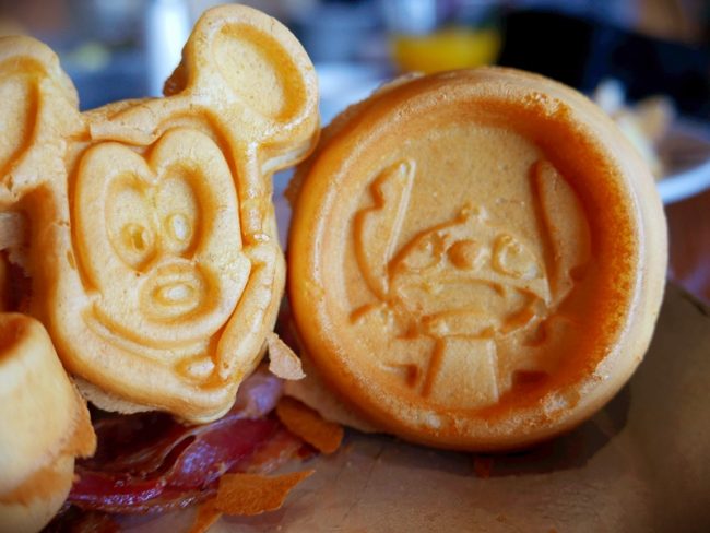 'Ohana Mickey and Stitch Waffles