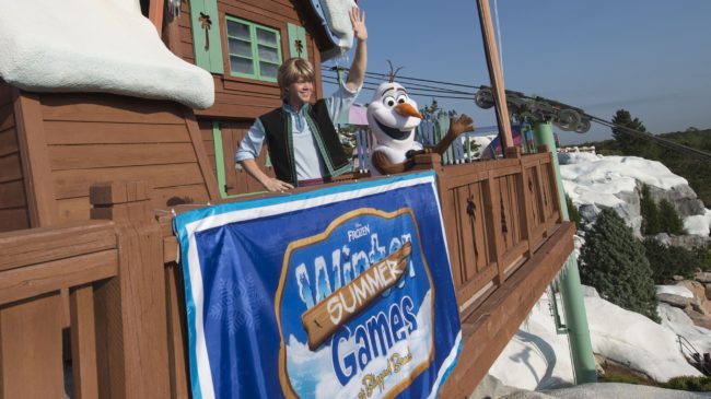 Frozen Games at Disney's Blizzard Beach-Photo Credit Disney
