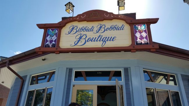 Entrance to Bibbidi Bobbidi Boutique 