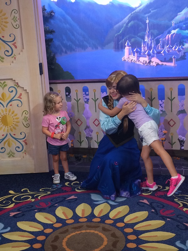 warm hug to the Princess