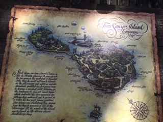 Tom Sawyer Island Explorer Map