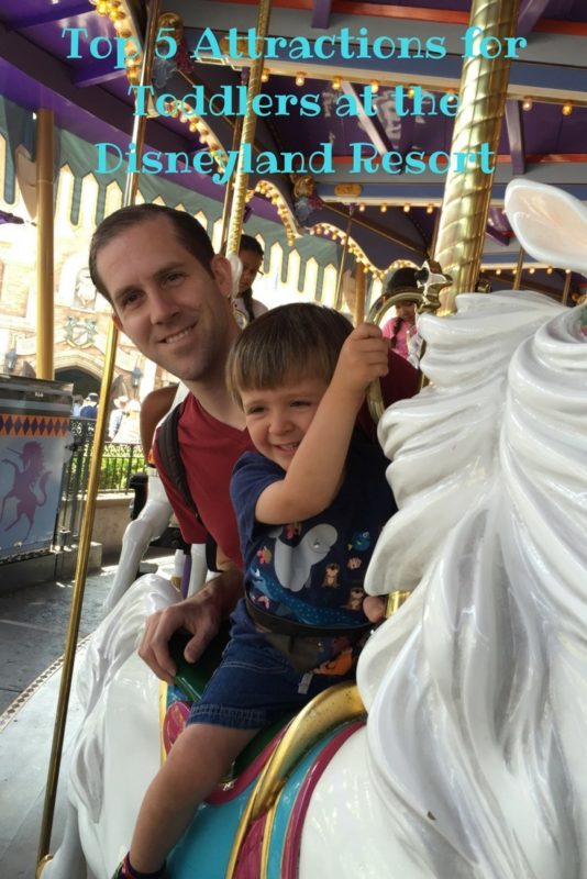 Top 5 Attractions for Toddlers at the Disneyland Resort
