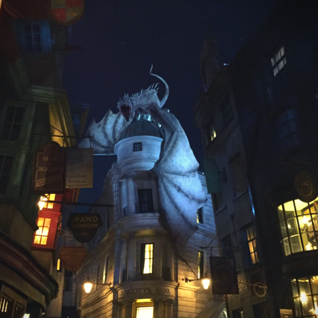 Gringotts Dragon Night- Wizarding World of Harry Potter