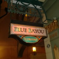 Romance on the Bayou ~ Blue Bayou Restaurant