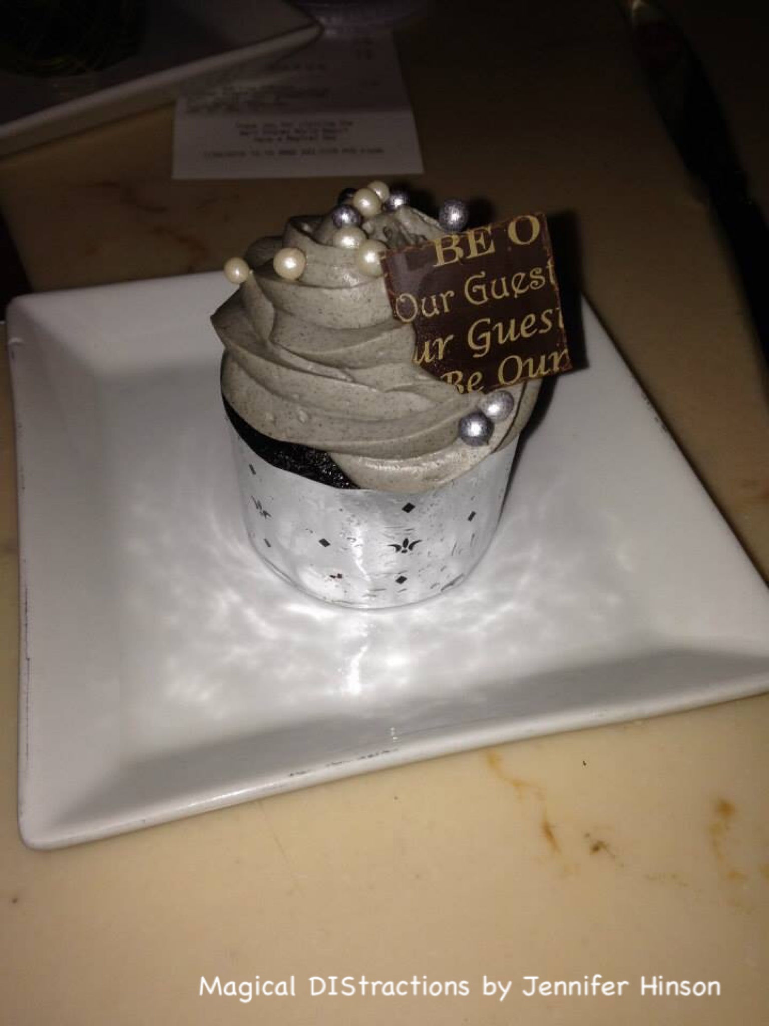 The Master's Cupcake from Be Our Guest