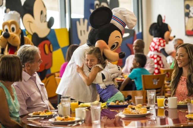 Chef Mickey's is temporarily relocating this holiday season.