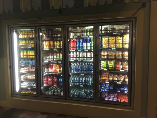 Refrigerated Case at Riverside Mill Food Court