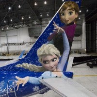 Let It Fly! WestJet Reveals Frozen-Themed Aircraft