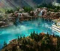 First Glimpse of Disneyland’s New Rivers of America